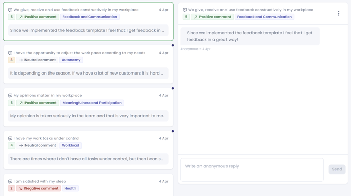 Conversations feature 1