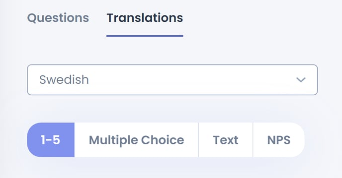 Custom survey as admin