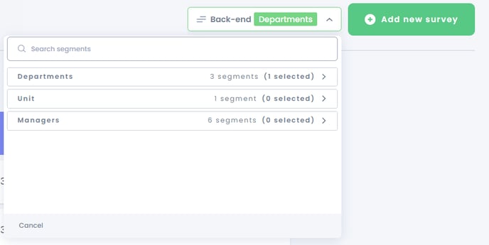 Custom survey as manager 2