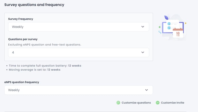 survey question and frequency 2
